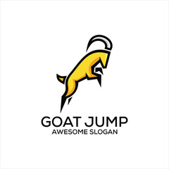 goat logo minimalist design 