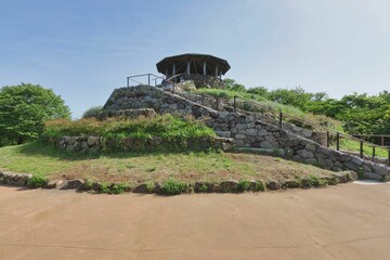 丘の上の展望台