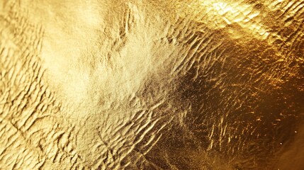 Luxurious Gold Texture with Dynamic Light and Shadow for Premium Design
