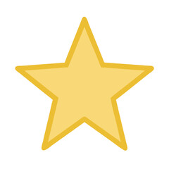 Shining Star Illuminating the Night Sky, Symbolizing Hope and Dreams