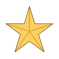 Shining Star Illuminating the Night Sky, Symbolizing Hope and Dreams