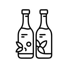 vinegar and oil