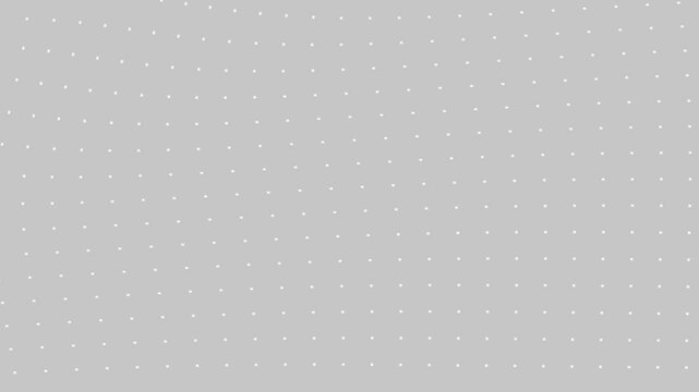 white polka dot fabric texture background in gray background. Element array molecules