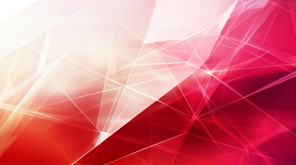 Obraz premium Abstract Geometric Digital Art Design red geometric background,