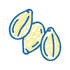 sesame seed icon doodle illustration