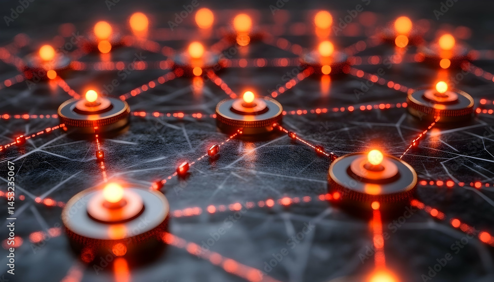 Poster network connection system design