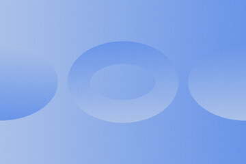 Wavy Curvy Circular and Circle Shapes and Designs Blue Colors Grainy Texture Modern Abstract Background Geometric Background