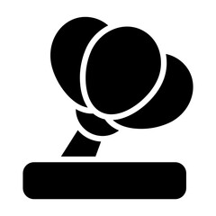 floralis generica Solid icon