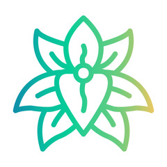 erythrina Line Gradient Icon