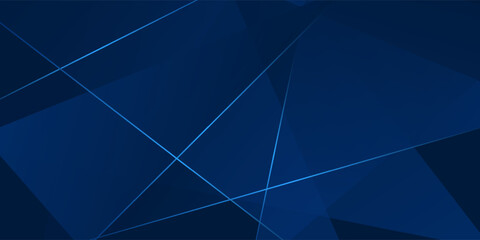 Abstract futuristic dark blue background with light and shadow. Eps10 vector