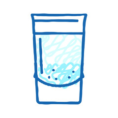 vodka beverage drink icon doodle illustration