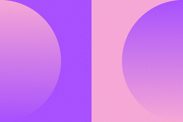 Wavy Curvy Circular and Circle Shapes and Designs Purple Colors Grainy Texture Modern Abstract Background Geometric Background