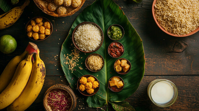 Sri Lanka Aluth Avurudda Traditional Sweet Food Table With Festive Treats, Sinhala New Year Celebration Dessert Spread And Cultural Cuisine Display