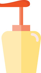 vector illustration of a plastic bottle