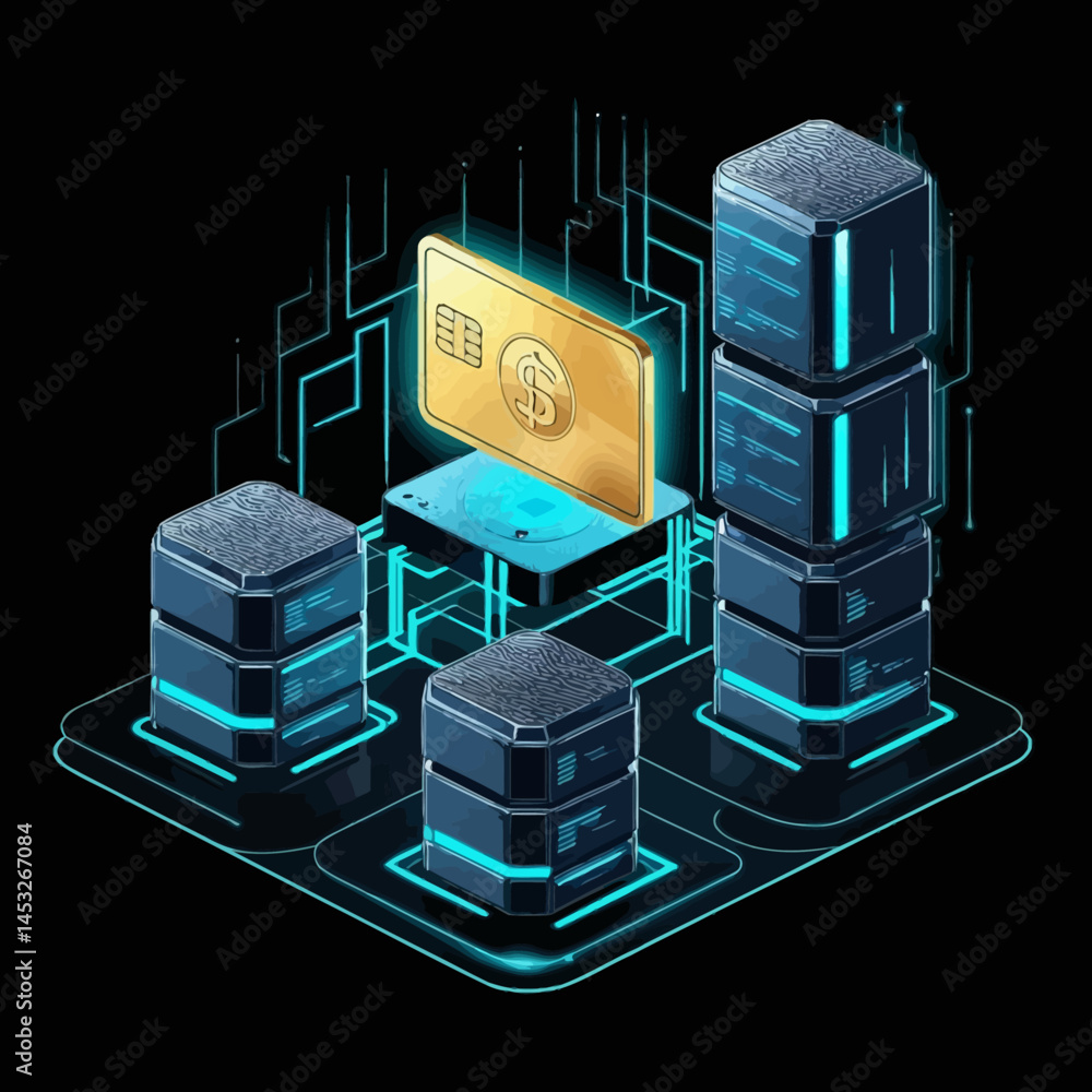 Poster secure financial transactions and data storage