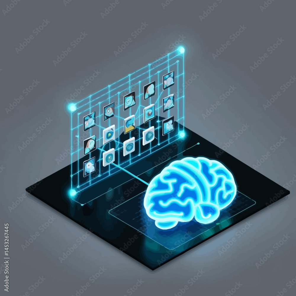 Poster illuminating the mind: data-driven cognition