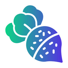 radish Gradient icon