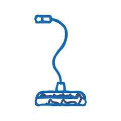 Obraz premium mike mic microphone icon doodle illustration