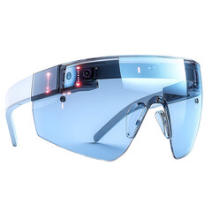 Buy smart glasses augmented reality ar vr headset technology innovation on transparent background
