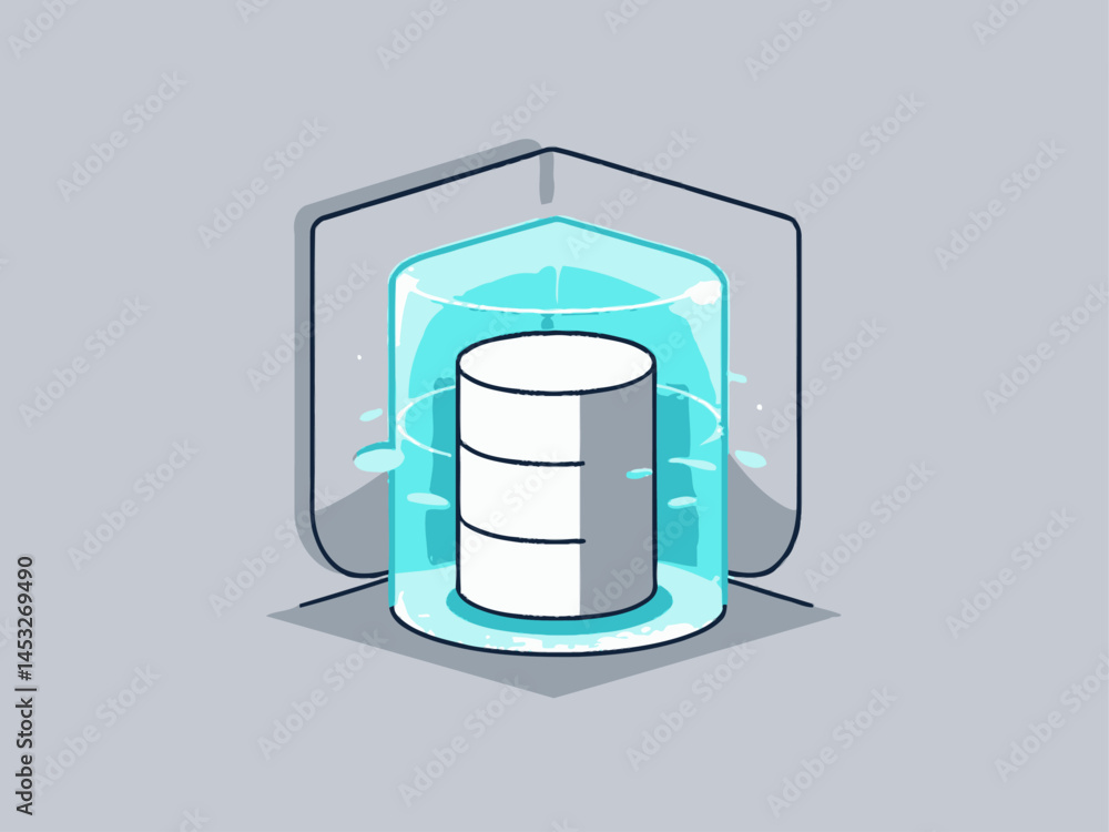 Poster secure data storage