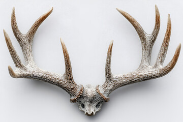 Fototapeta premium Majestic Deer Antlers Rustic Decor Nature Beauty