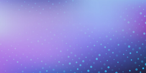 Light Pink, Blue vector banner with circles, spheres. Abstract spots.