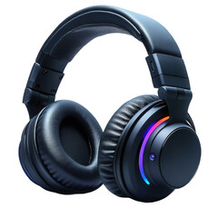 Buy wireless bluetooth headphones over ear noise cancelling gaming headset on transparent background