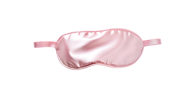 Sleeping mask isolated on white. Ai Generated Images
