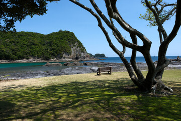 美しい景観の夏山園地