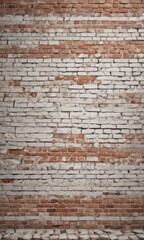 Fototapeta premium Whitewashed brick, heavily textured, distressed, aged appearance , abstract, rustic