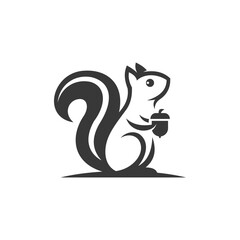 Refined Squirrel Logo Design Concepts