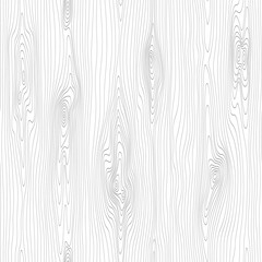 Wood texture, wood plank, seamless pattern, black lines on a white background, vector design