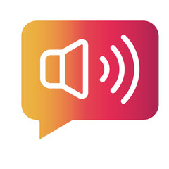 voice Gradient icon