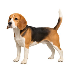 Beagle on Transparent Background