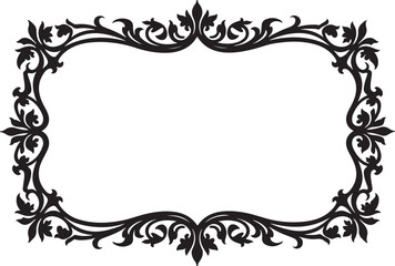 Laser floral Antique Frame Collection