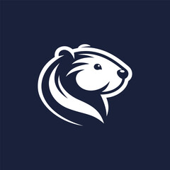 Elegant Beaver, Logo Stylish Touch