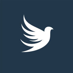 Obraz premium Stylish Bird Emblem Design Services