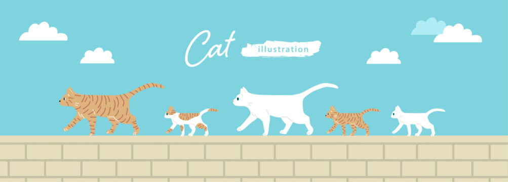 親子猫」の写真素材 | 2,769件の無料イラスト画像 | Adobe Stock