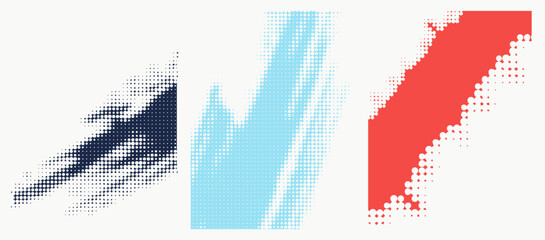 Vector grunge overlay. Hand drawn abstract frame set. Ink brush strokes mess. Design for poster, invitation, gift card, coupon, book cover. Banner halftone overlay