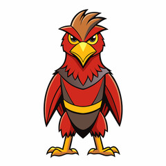 illustration of cartoon bird