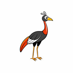 vector illustration of a bird