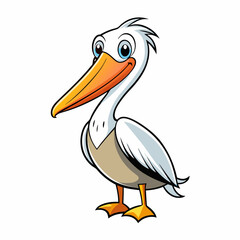 illustration of a pelican