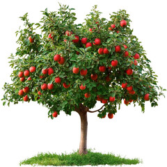 Transparent PNG available Apple tree isolated on transparent background