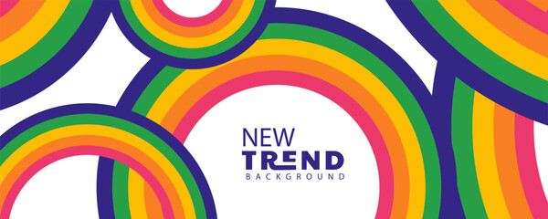 Obraz premium abstract design background, Abstract orange and red gradient geometric shape circle background. Modern futuristic background. Can be use for landing page, book covers, brochures, flyers, magazines, an