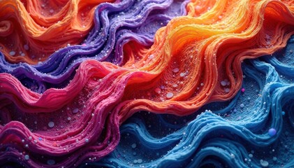 Intricate textile with flowing, organic shapes , natural, cloth, luxurious