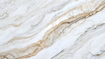 Obraz premium Marble texture background, white and gold pattern surface material.