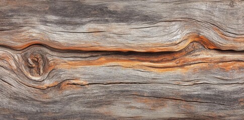Examine Aging Wood Texture Background, with Surface Grain and Natural Wood Tone