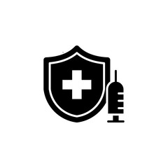 Medical Vaccination icon vector sign