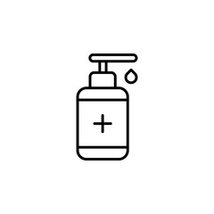 Hand Sanitizer icon vector template