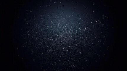 Obraz premium Infinite Stars Fading into Darkness, Minimal Cosmic Art